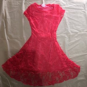 Lace Coral Dress